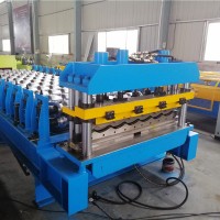 Galvanized/Aluminum Roof Sheet Glazed Tile Roll Forming Machine