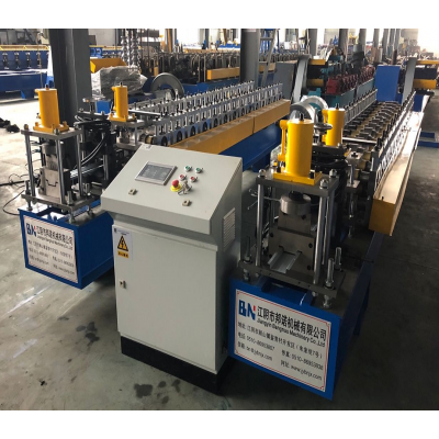 Automatic Z Shaped Steel Quickly Change Purlin Roll Forming Machine