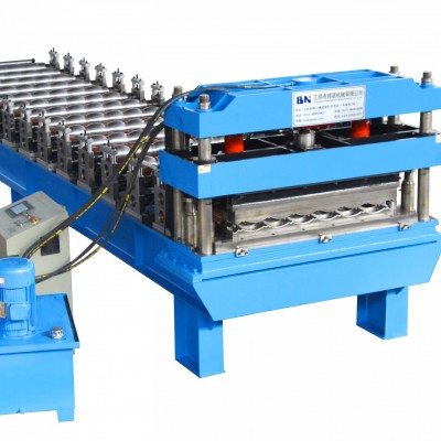 Roofing galvanized corrugated steel sheet tile making machine color steel roll forming machine