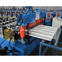 Building Material Ibr Roof Sheet Making Machine With Hydraulic Cutting / Ibr Corrugated Roofing Sheet Roll Forming Machine