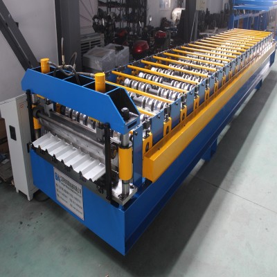 Manual Corrugated Roll Metal Roofing Sheet Forming Machine